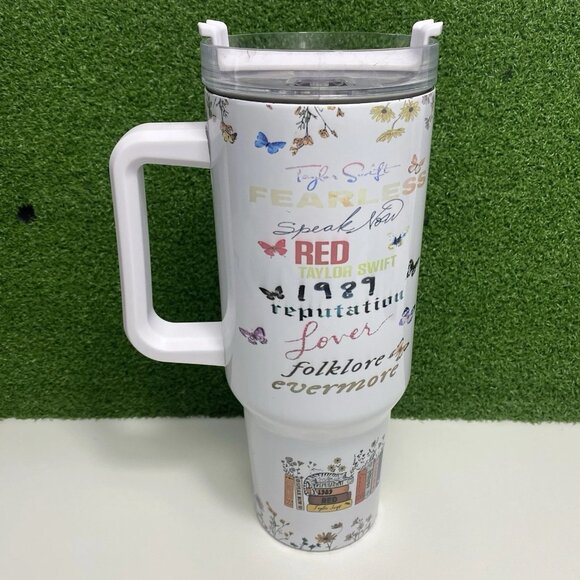 Taylor Swift 40oz Tumbler - The Eras Tour Tribute Los Angeles, CA August 9 2023 - Picture 2 of 5